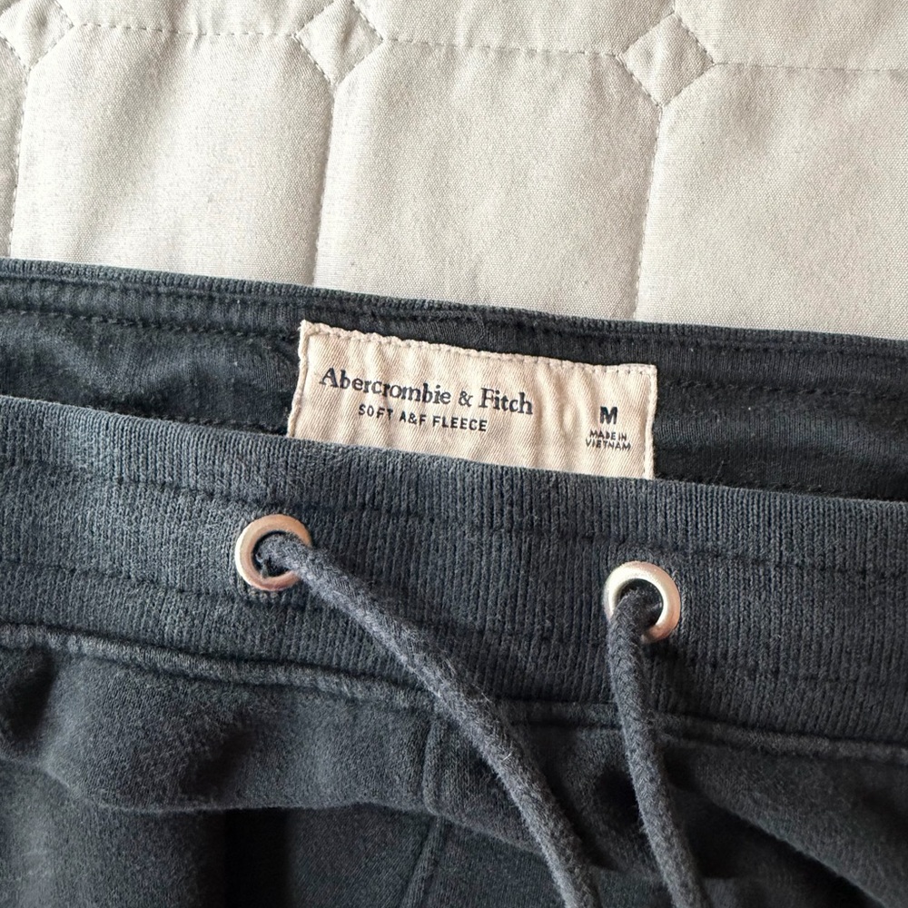 Abercrombie & Fitch Jogger Sweatpants with Side Logo - Picture 5 of 6